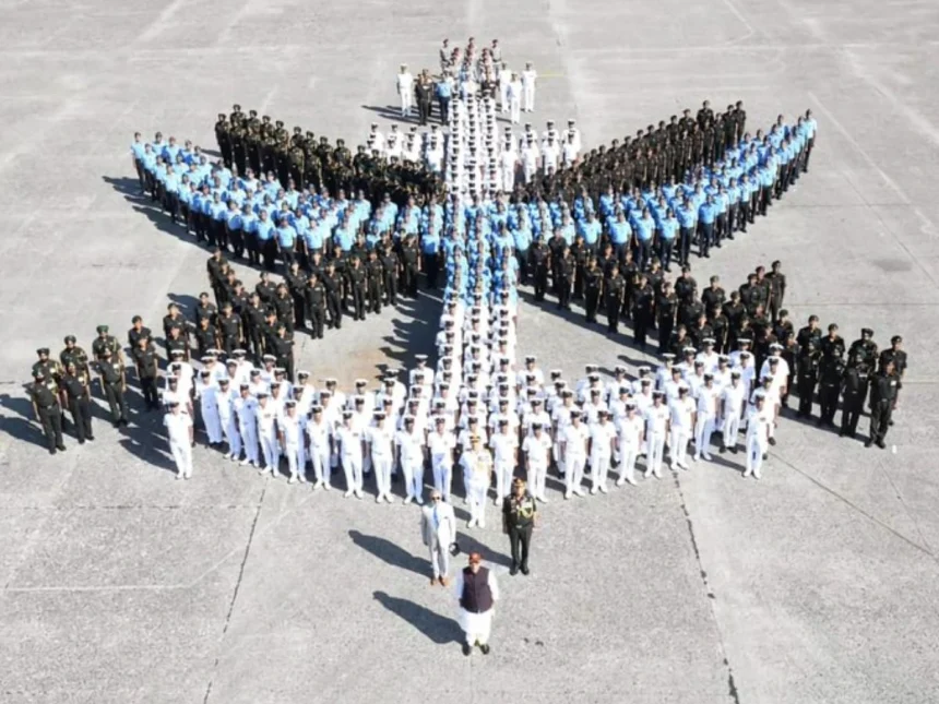 Tri Services Officers Together