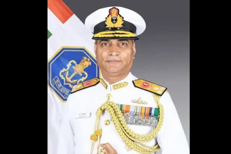 Vice Admiral K. Srinivas Assumes Charge as Director General Naval Projects, Visakhapatnam