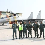 Air Marshal JS Mann and Other Officers