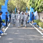 Air Marshal Jeetendra Mishra With Other Officers