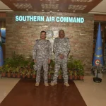 Air Marshal Jeetendra Mishra and Air Marshal Manish Khanna