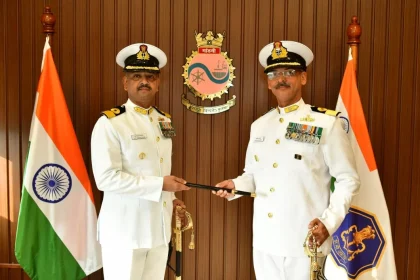 Cmde Aashish Sharma Taking Over the Baton