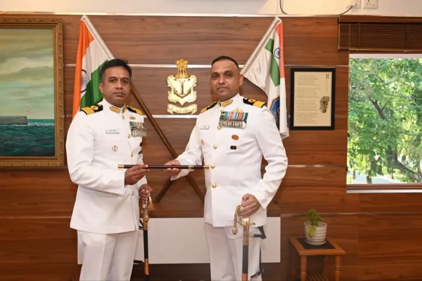 Cmde N Hariharan Taking Over the Baton