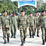 DG BSF With Other Officers