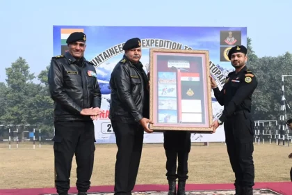DG NSG Felicitates Mt Satopanth Expedition Team After Successful Summit