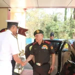 Gen Chauhan Shaking Hands