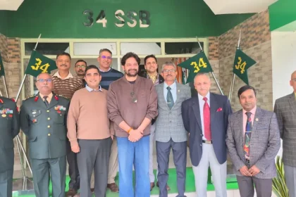 Jaideep Ahlawat at 34 SSB