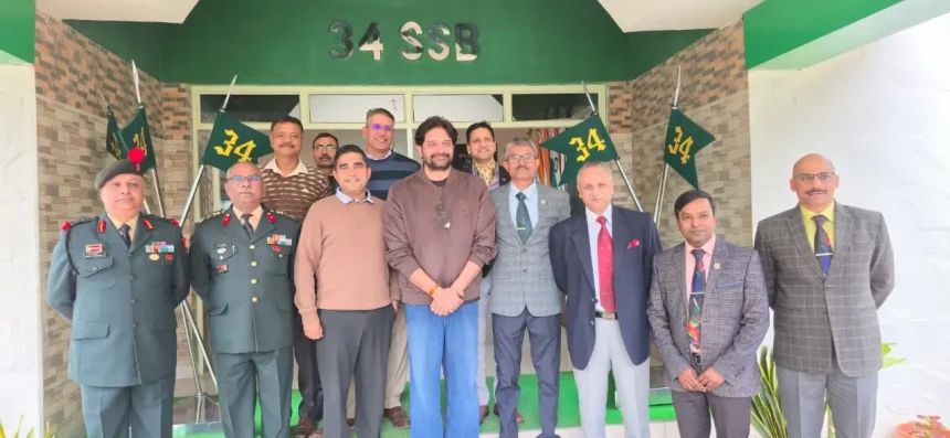 Jaideep Ahlawat at 34 SSB