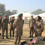 Lt Gen Manjinder Singh and Other Officers