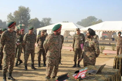 Lt Gen Manjinder Singh and Other Officers