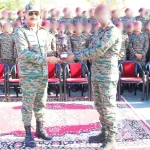 Officer Giving Award 1