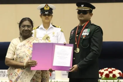 President and Lt Col Dwarakesh C