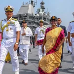 President with Naval Officers
