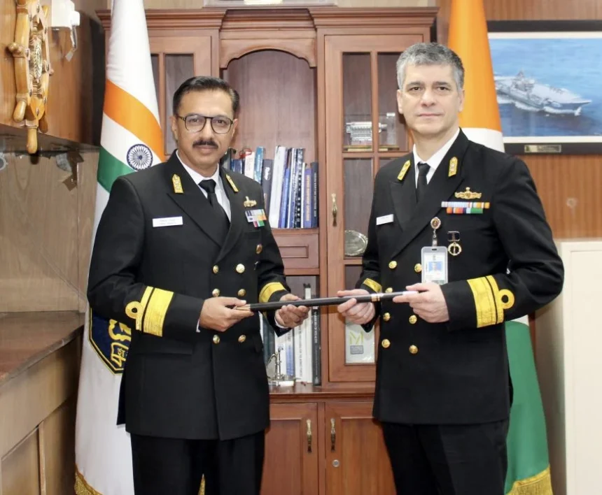 Rear Admiral Vikas Chawla Taking Over the Baton