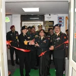 Surg VAdm Arti Sarin Cutting Ribbon
