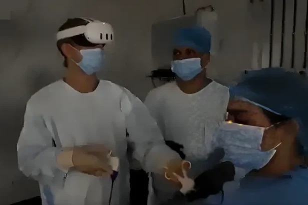 Surgery Being Performed