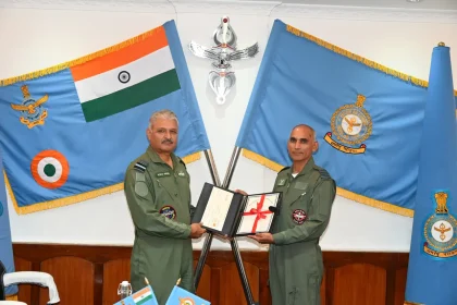 Air Marshal Surat Singh and Other Officer