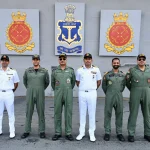 Air Marshal Surat Singh at INS Vikrant