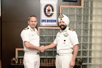 Cmde Mahesh Moudgil Taking Over