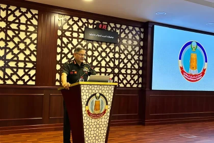 General Upendra Dwivedi Giving Lecture