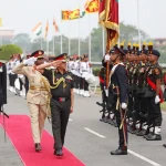 General Upendra Dwivedi in Sri Lanka