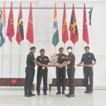 Havildar Muhammad Salmaan Meer Getting Award