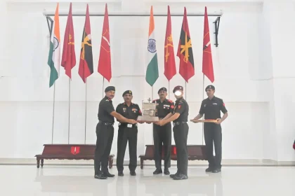 Havildar Muhammad Salmaan Meer Getting Award