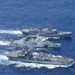 INS Tir INS Shardul and ICGS Sarathi