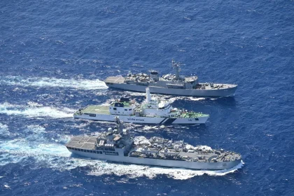 INS Tir INS Shardul and ICGS Sarathi