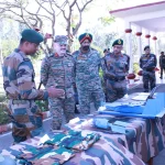 Lt Gen Abhijit Pendharkar Revieiwng
