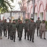 Lt Gen Arvind Chauhan and Other Officers