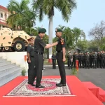 Lt Gen Devendra Sharma Commending Officer