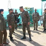 Lt Gen Pratik Sharma Commending Personnel