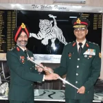 Maj Gen Mandeep Singh Taking Over the Baton