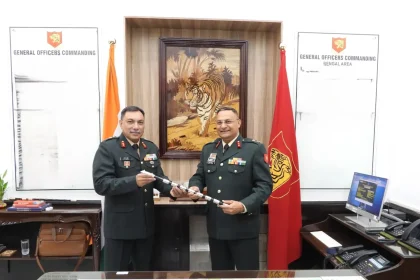 Major General D K Singh Taking Over the Baton