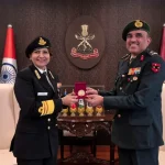 Officer Getting Award from DGAFMS