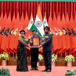 Officer Getting Award