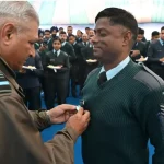 Officer Getting Commended