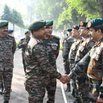 Officer Shaking Hands