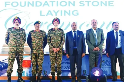 Officers at Inaugration