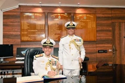 Rear Admiral Prakash Gopalan Taking Over the Baton