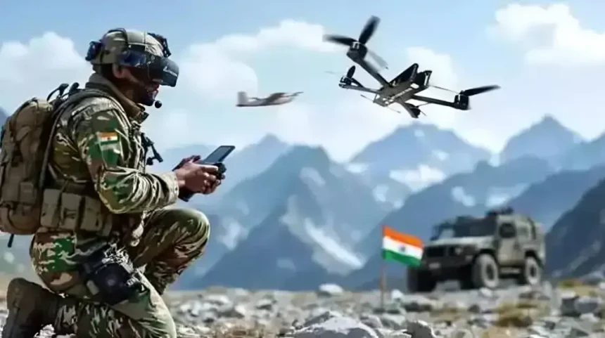 Soldier Using Drone 1