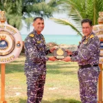 Vice Admiral Sameer Saxena at INS Jatayu