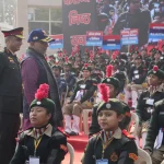 Vice President With NCC Cadets