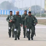Air Marshal Jeetendra Mishra Wearing G Suit