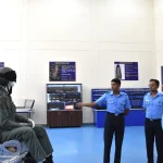 Air Marshal S Shrinivas Reviewing