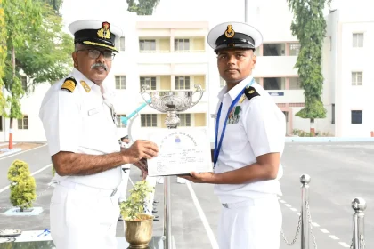 Captain PK Prakash Giving Award