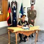 General Dwivedi at Australian Defence College