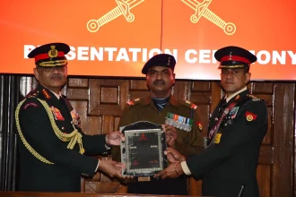 Lieutenant General Pushpendra Singh Awards VCOAS Unit Citation to Six Units