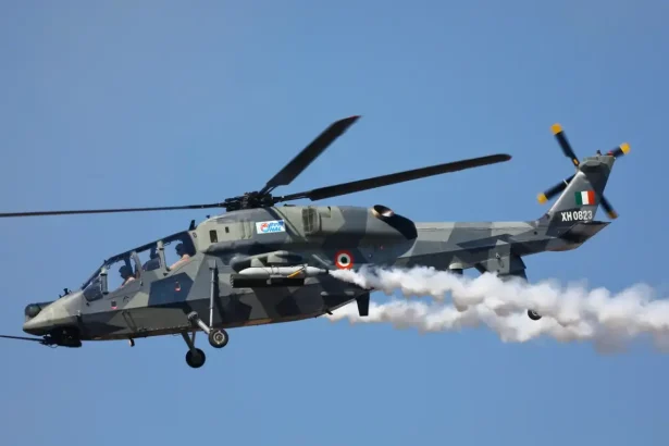President Droupadi Murmu Takes a Sortie on the Light Combat Helicopter Prachand